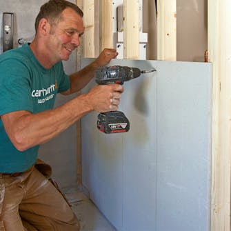 Montering fibergips 1 Montering fibergips 1